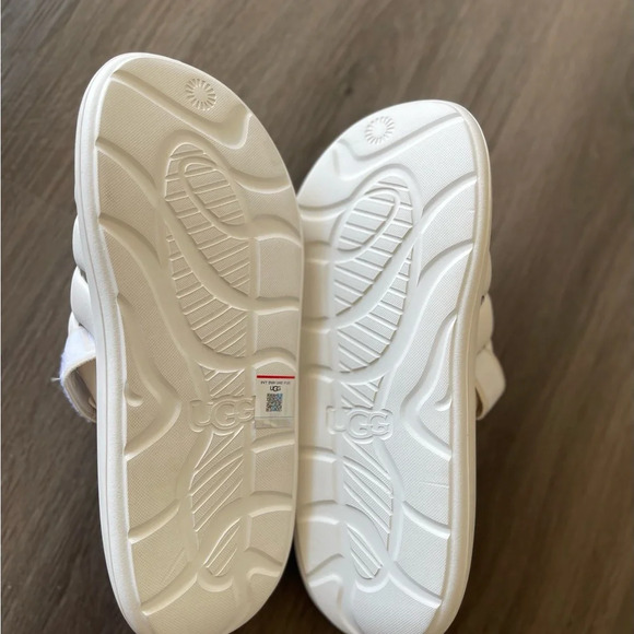 UGG Sport Yeah Slingback Slip On Sandals White - Picture 7 of 7